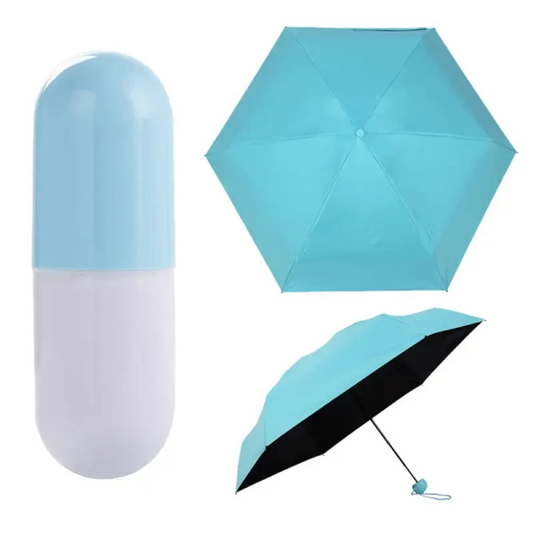 Карманный зонт в футляре капсула  Umbrella U1 мини зонт