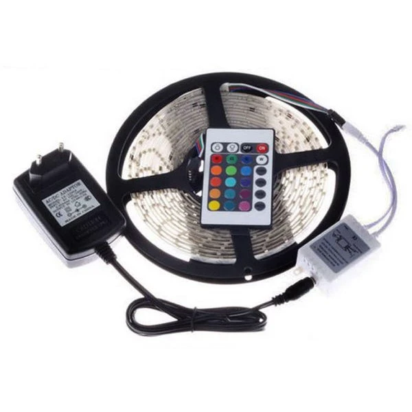 Умная светодиодная лента с пультом smd 5050 RGB 5 м