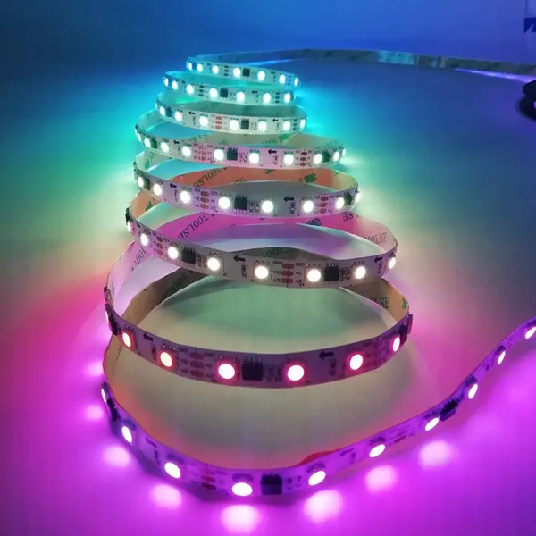 Умная светодиодная лента с пультом smd 5050 RGB 5 м