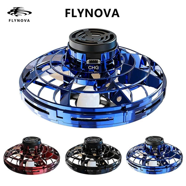 Шар летающий FLYNOVA FLYING SPINNER ,с ветящийся бумеранг спиннер USB с LED подсветкой