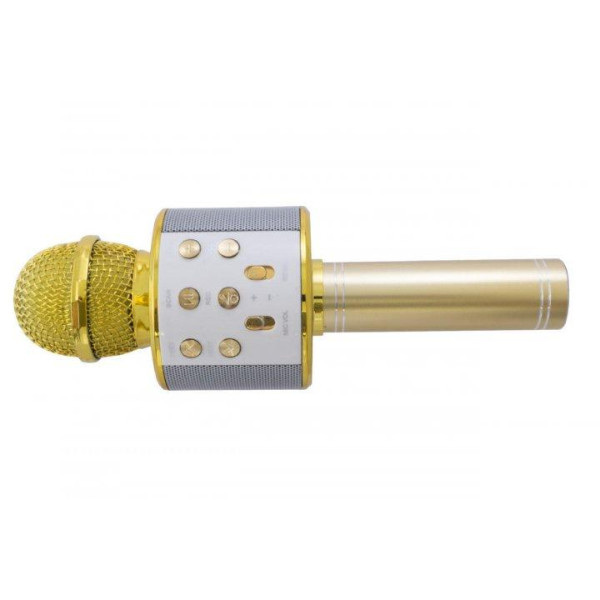 Беспроводной микрофон Wster WS-858 микрофон для караоке с Bluetooth