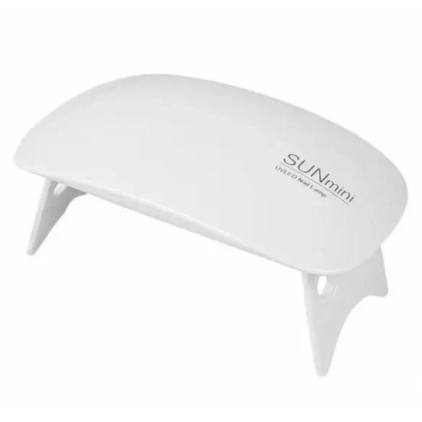 Лампа для сушки гель лака SUN WHITE 6W UV/LED для полимеризации