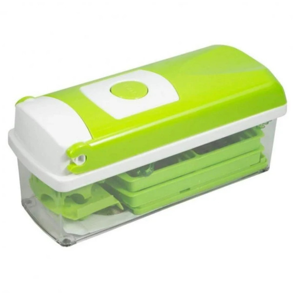 Овощерезка Nicer Dicer Plus Салатовый Найсер Дайсер Плюс