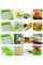 Овощерезка Nicer Dicer Plus Салатовый Найсер Дайсер Плюс
