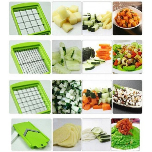 Овощерезка Nicer Dicer Plus Салатовый Найсер Дайсер Плюс
