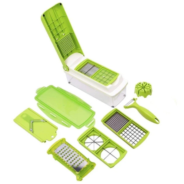 Овощерезка Nicer Dicer Plus Салатовый Найсер Дайсер Плюс