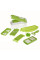 Овощерезка Nicer Dicer Plus Салатовый Найсер Дайсер Плюс