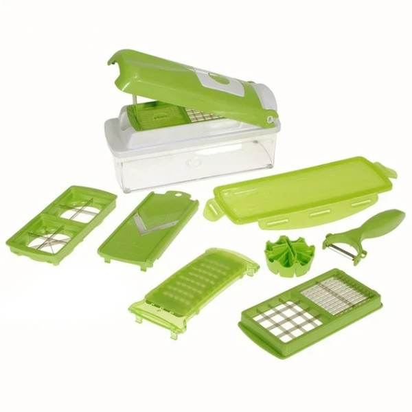 Овощерезка Nicer Dicer Plus Салатовый Найсер Дайсер Плюс