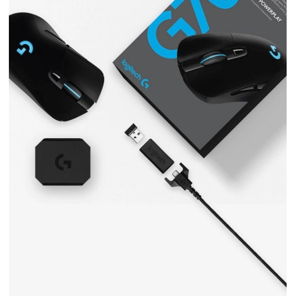 Беспроводная USB черная игровая мышь G703 Hero 16K Lightspeed Gaming Mouse