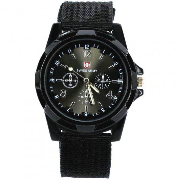 Армейские кварцевые наручные часы Swiss Army Watch