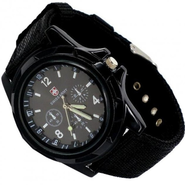 Армейские кварцевые наручные часы Swiss Army Watch