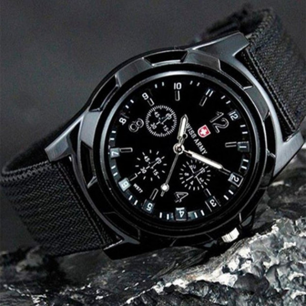 Армейские кварцевые наручные часы Swiss Army Watch