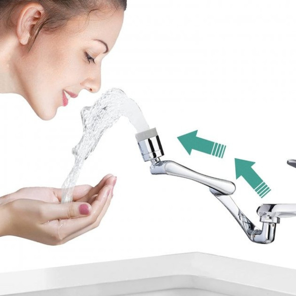 Поворотная головка-насадка Faucet Splash Head для смесителя с аэратором на кран