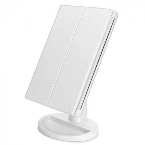 SUPERSTAR MAGNIFYING MIRROR складное косметическое зеркало настольное с подсветкой