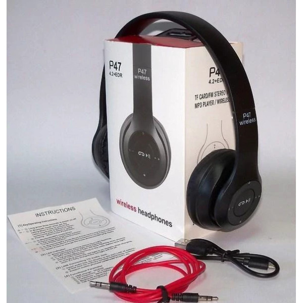 Беспроводные наушники P47 4.1+EDR с Bluetooth Wireless headphones