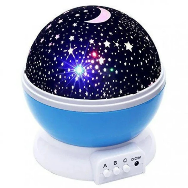 Ночник-проектор Star Master Dream с изображением звездного неба в виде шара