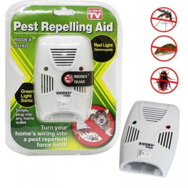 Электромагнитное устройство от насекомых Pest Repelling Aid 2.0 отпугиватель грызунов и тараканов