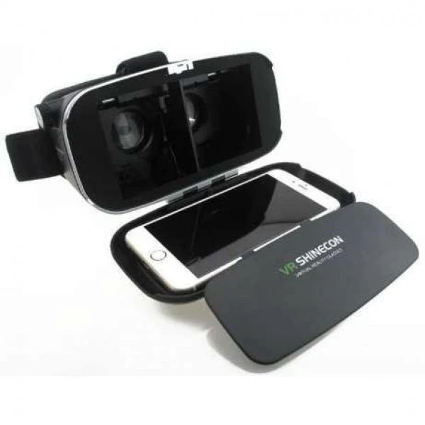 VR Shinecon G10 очки виртуальной реальности для смартфонов с большим экраном, в комплекте с пультом