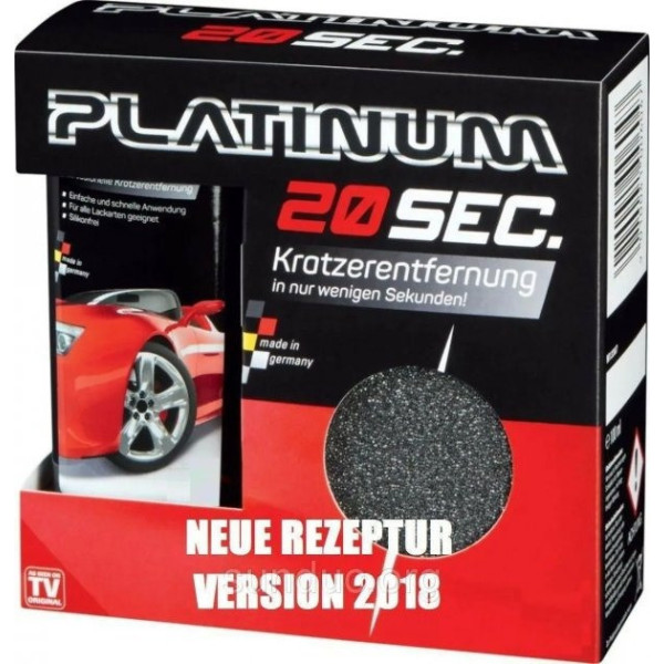 Паста Platinum 20 sec для быстрого удаления царапин на автомобиле
