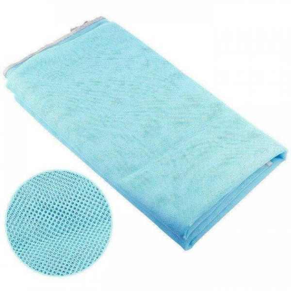 Пляжный коврик-покрывало Beach Mat 200x150 см с защитой от песка Синяя