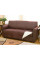 Двустороннее покрывало для дивана Couch Coat молочно-коричневая