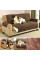 Двустороннее покрывало для дивана Couch Coat молочно-коричневая
