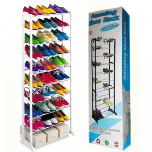 Органайзер для обуви Amazing Shoe Rack складная полка для 30 пар обуви