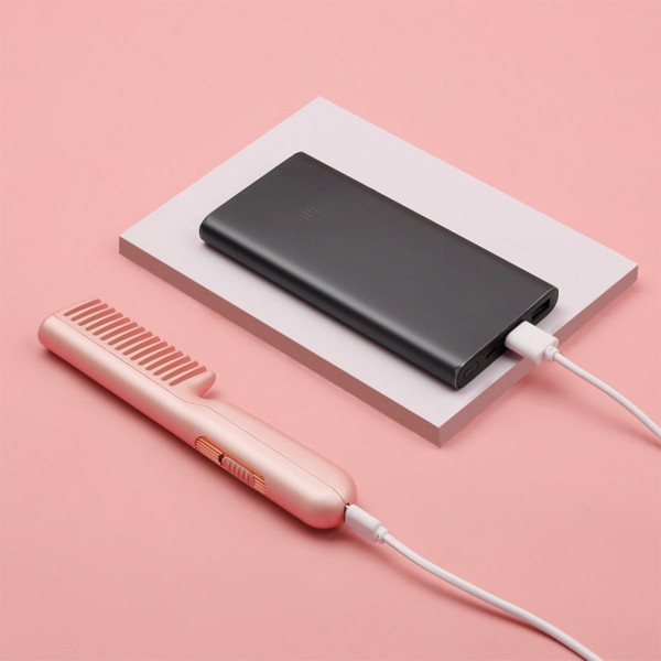 Портативная расческа HAIR COMB LY-297 для укладки волос с USB-подключением