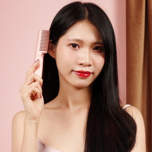 Портативная расческа HAIR COMB LY-297 для укладки волос с USB-подключением