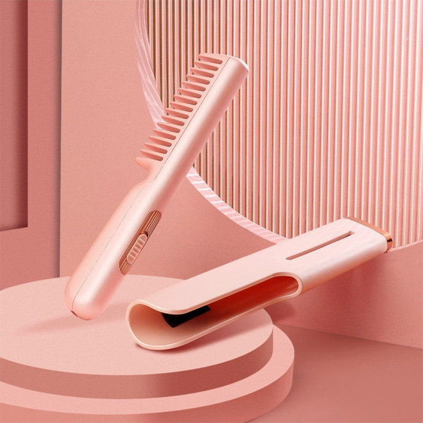 Портативная расческа HAIR COMB LY-297 для укладки волос с USB-подключением