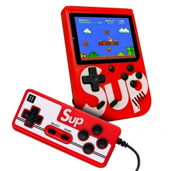 Ретро портативная игровая консоль Retro Gamebox Sup 400 in 1 с джойстиком