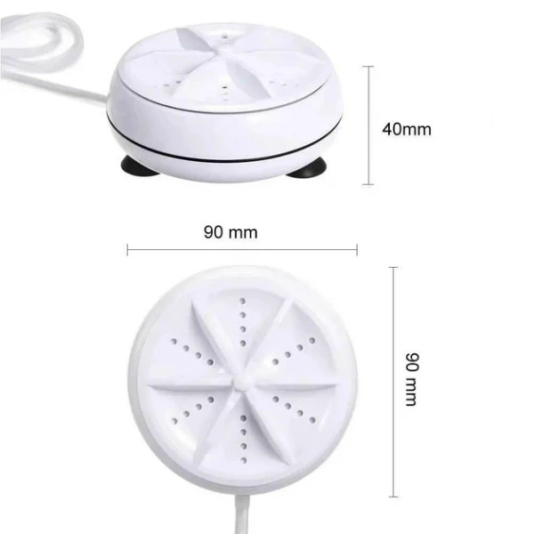 Мини-USB портативная ультразвуковая стиральная машина Wash