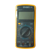 Портативный DT-9205 цифровой мультиметр с дисплеем для измерения силы тока, напряжения и опоры