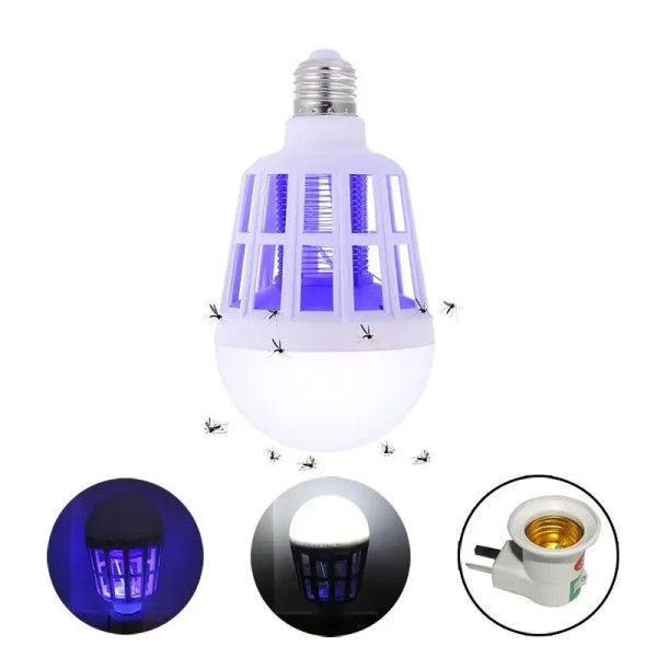 Светодиодная ловушка для насекомых Zapp Light отпугиватель комаров