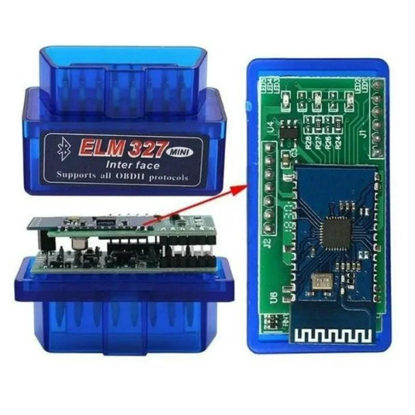 Диагностический OBD-II автосканер ELM327 с поддержкой соединения по Bluetooth