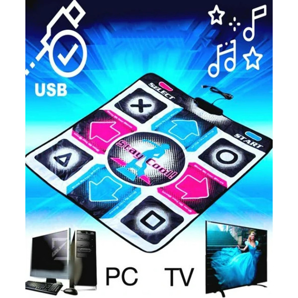 Танцевальный коврик для компьютера или телевизора DANCE MAT PC+TV