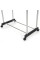 Стойка для одежды и обуви Double Pole Clothes Horse телескопическая вешалка