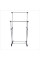 Стойка для одежды и обуви Double Pole Clothes Horse телескопическая вешалка