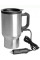 Автомобильная термокружка с подогревом Electric Mug на 400 мл серебро