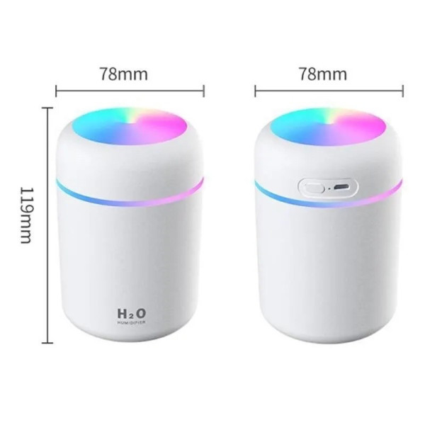 Ультразвуковой увлажнитель воздуха с подсветкой и аромадиффузором Humidifier Ultrasonic Aroma.