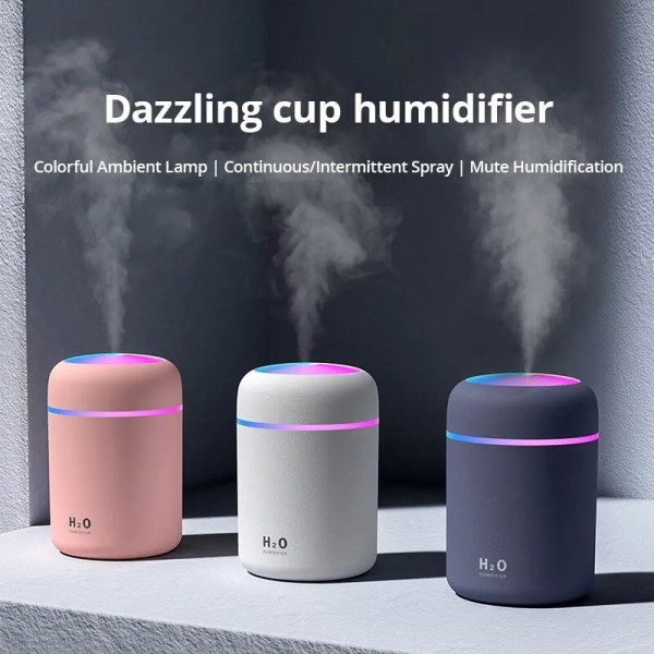 Ультразвуковой увлажнитель воздуха с подсветкой и аромадиффузором Humidifier Ultrasonic Aroma.