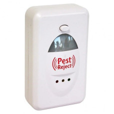 Отпугиватель ультразвуковой PEST REJECT White от мышей, грызунов и насекомых