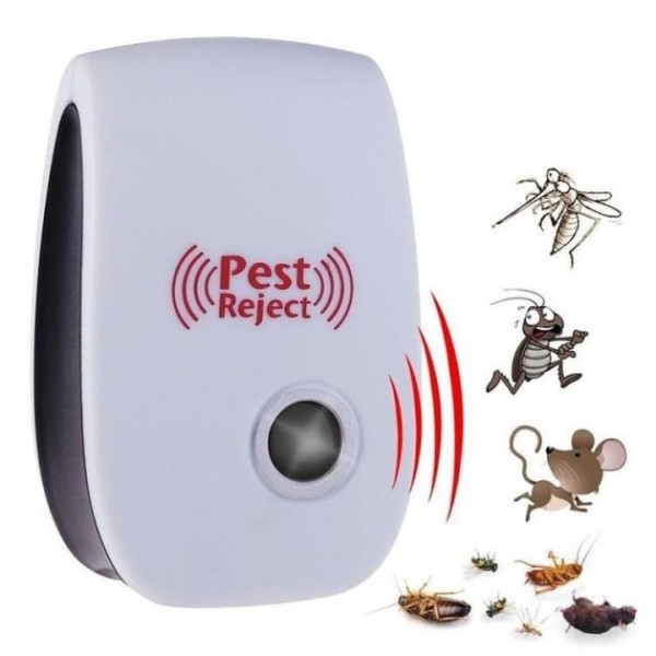 Электронный отпугиватель Pest Reject от грызунов и насекомых ультразвуковой