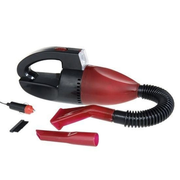 Компактный пылесос для машины CAR VACUUM CLEANER с фонариком