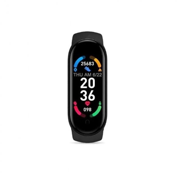 Спортивный фитнес-браслет FitPro Band M6 черный