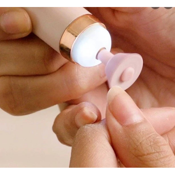 Портативный фрезер для маникюра и педикюра Flawless Salon Nails розовый