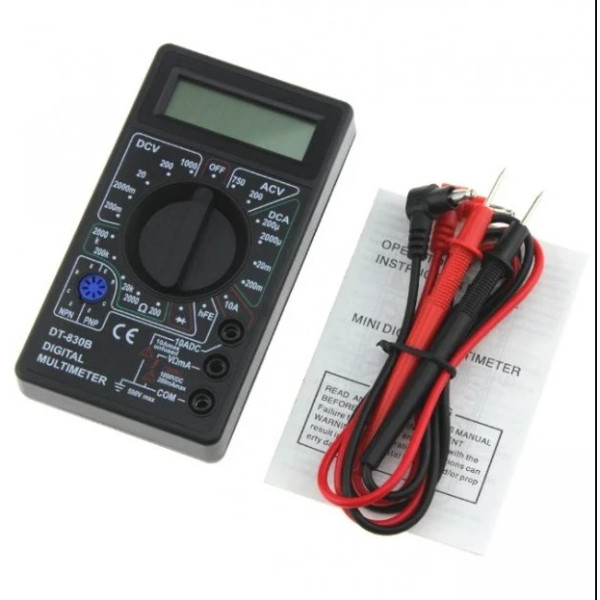 Цифровой мультиметр DT-830 для измерений
