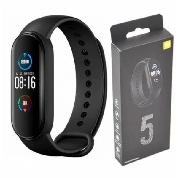 Умный браслет Band M5 Band Watch шагомер, фитнес браслет, черные, контроль сна