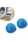 Бельевые мячики для стирки Dryer Balls в комплекте из 2 штук для разбивания комков