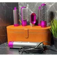 Дайсон фен для укладки волос HAIR BRUSH Стайлер для волос 5 в 1 с кейсом